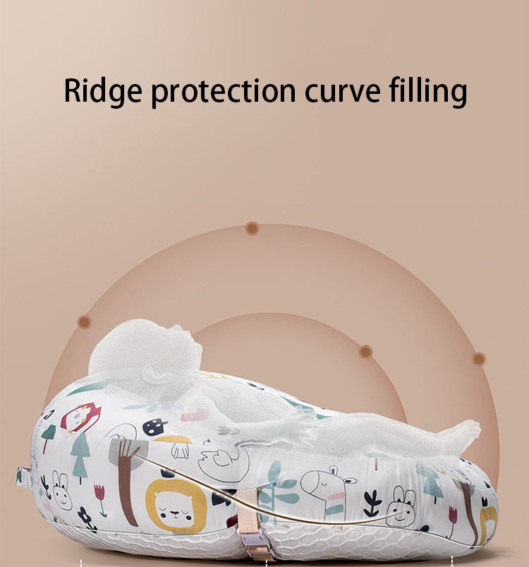 Feed and snuggle safety pillow