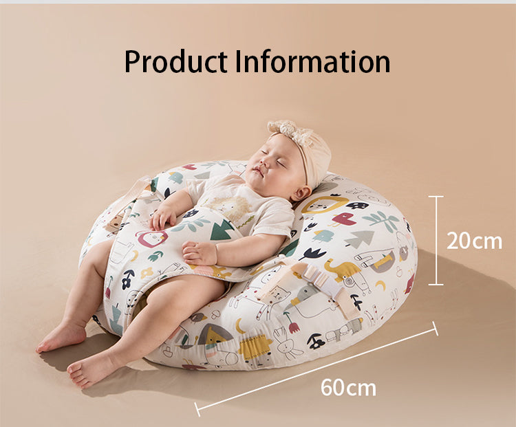 Feed and snuggle safety pillow